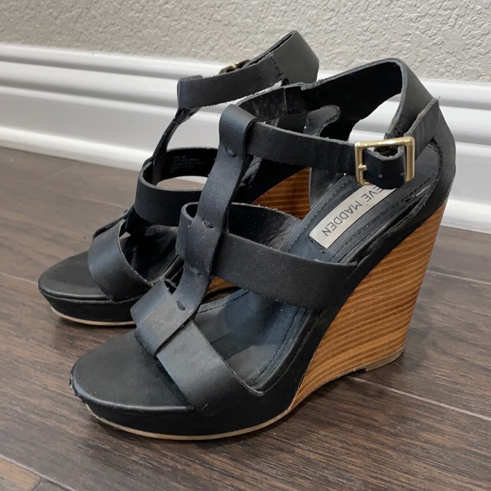 Steve Madden Strappy Wedges